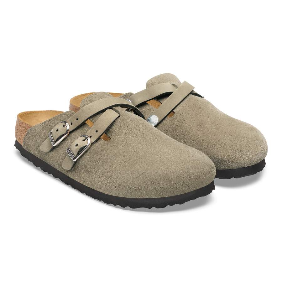 Blair Suede Leather - Taupe