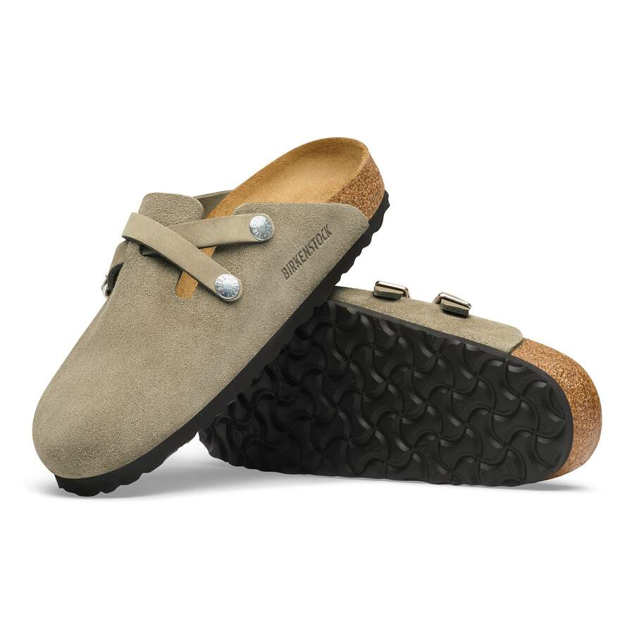 Blair Suede Leather - Taupe
