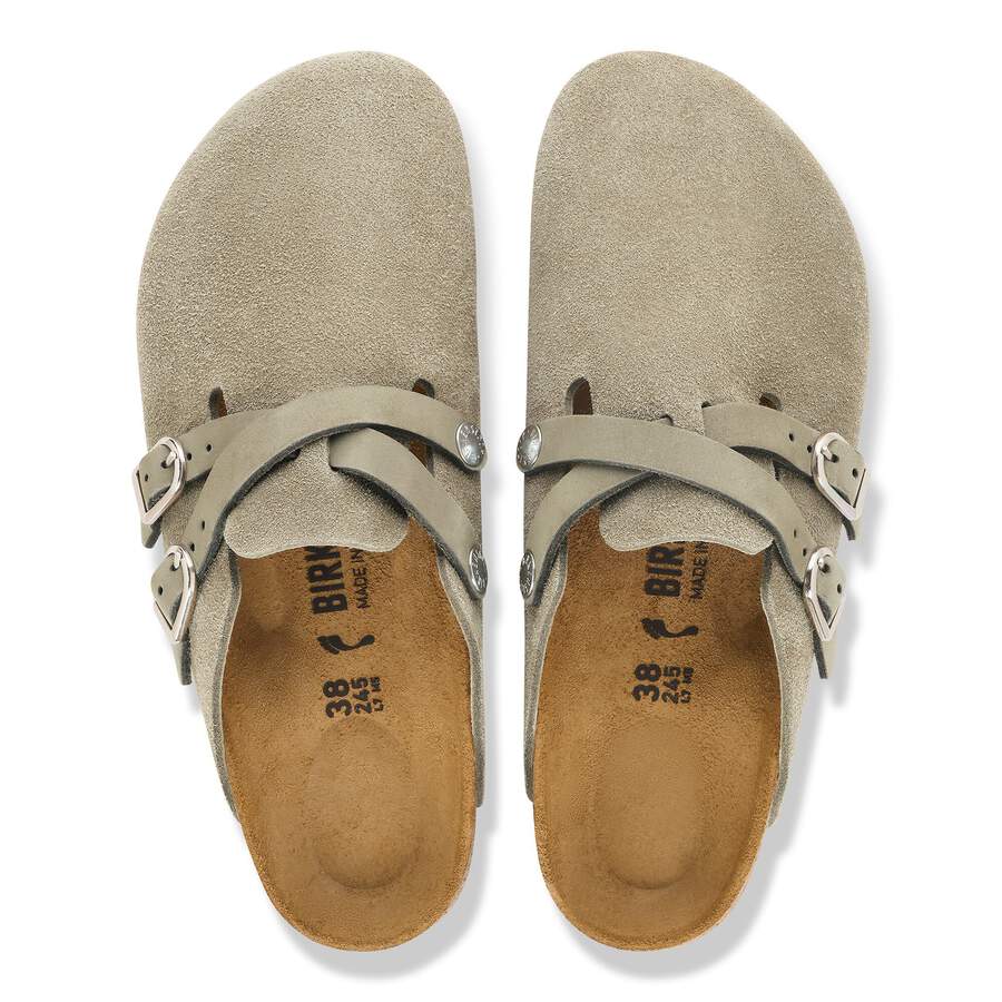Blair Suede Leather - Taupe