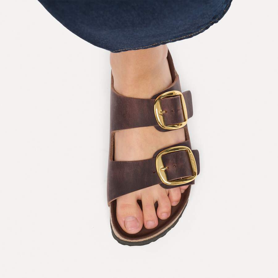 Arizona Big Buckle Natural Leather Oiled - Habana