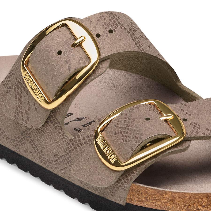 Arizona Big Buckle Synthetik - Python Gray Taupe