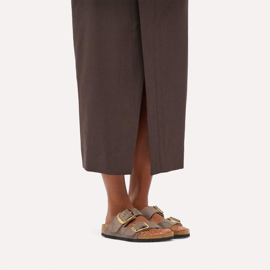 Arizona Big Buckle Synthetik - Python Gray Taupe