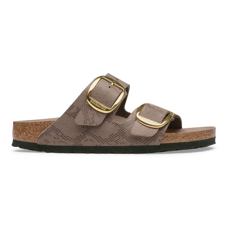 Arizona Big Buckle Synthetik - Python Gray Taupe