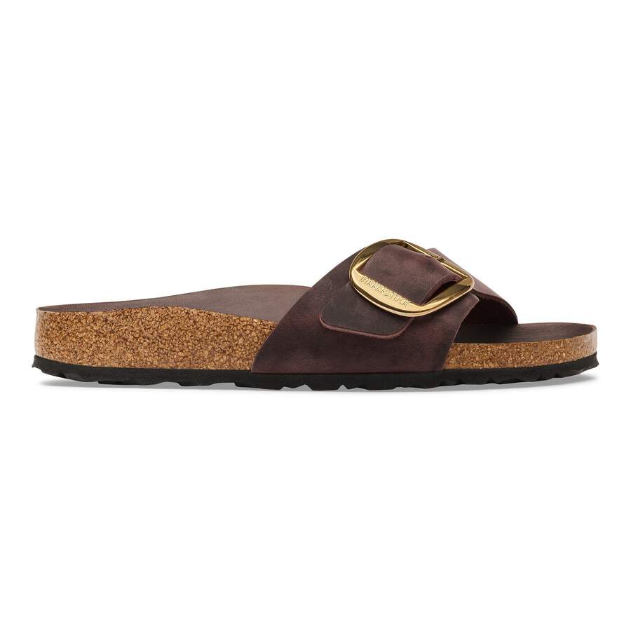 Madrid Big Buckle Natural Leather Oiled - Habana
