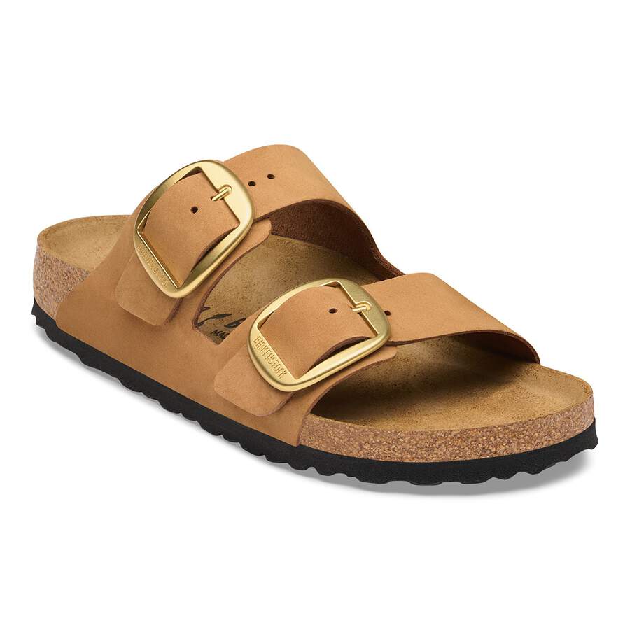 Arizona Big Buckle Nubuck Leather - Mink