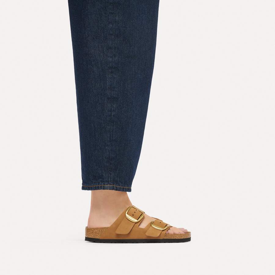 Arizona Big Buckle Nubuck Leather - Mink