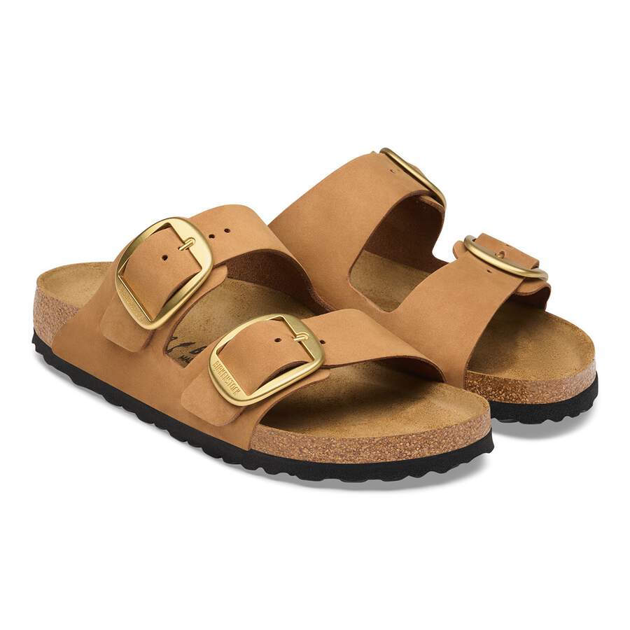 Arizona Big Buckle Nubuck Leather - Mink
