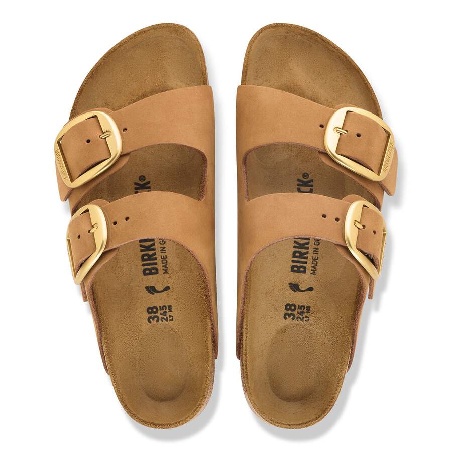Arizona Big Buckle Nubuck Leather - Mink
