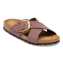 Siena Big Buckle Nubuck Leather - Pepper
