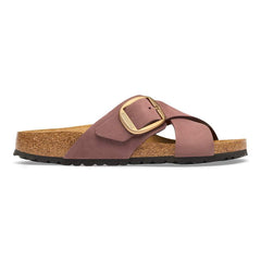 Siena Big Buckle Nubuck Leather - Pepper