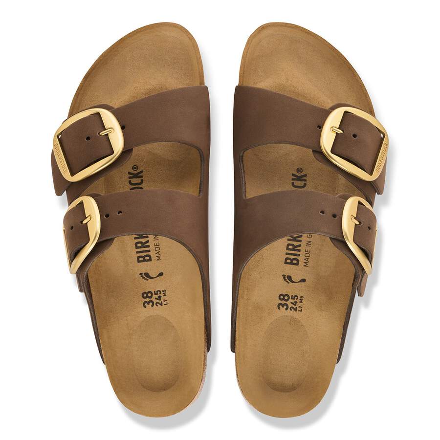 Arizona Big Buckle Nubuck Leather - Carafe