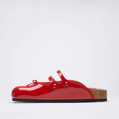 Repetto Scala Patent Leather - Flame Red