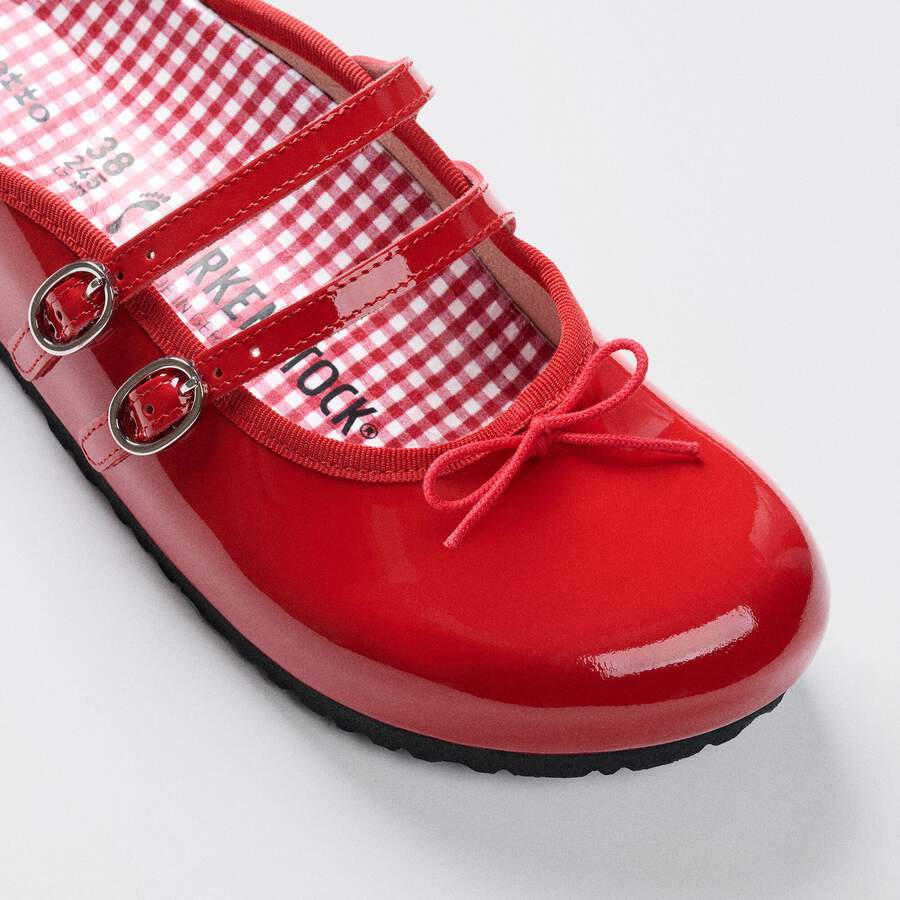 Repetto Scala Patent Leather - Flame Red