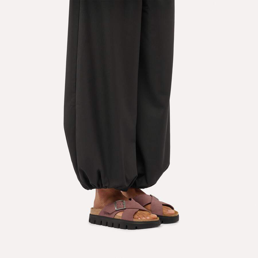 Siena PAP Chunky Suede Leather - Pepper