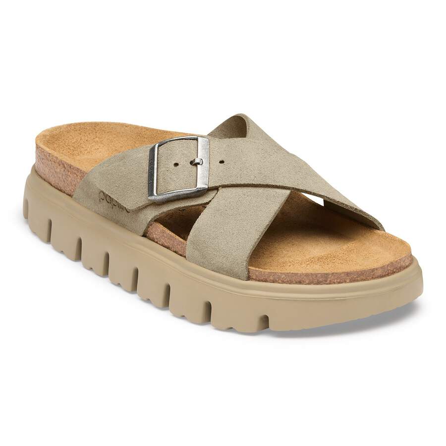 Siena PAP Chunky Suede Leather - Taupe