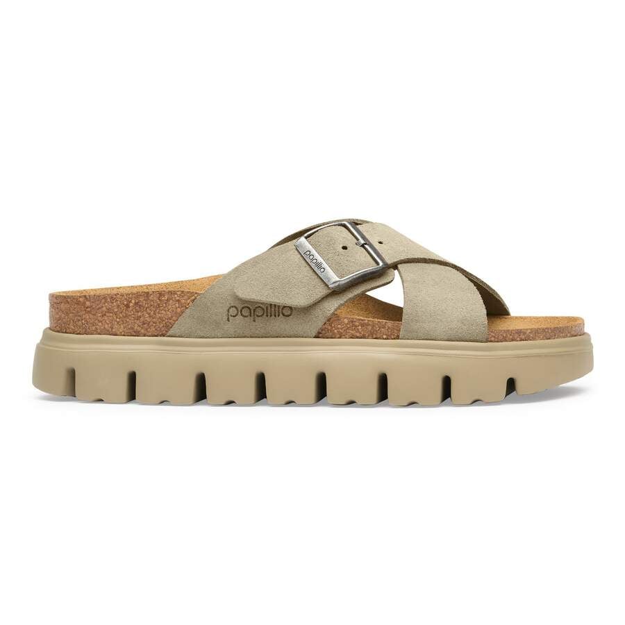 Siena PAP Chunky Suede Leather - Taupe