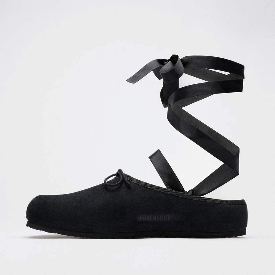 Repetto Opéra Suede Leather - Black