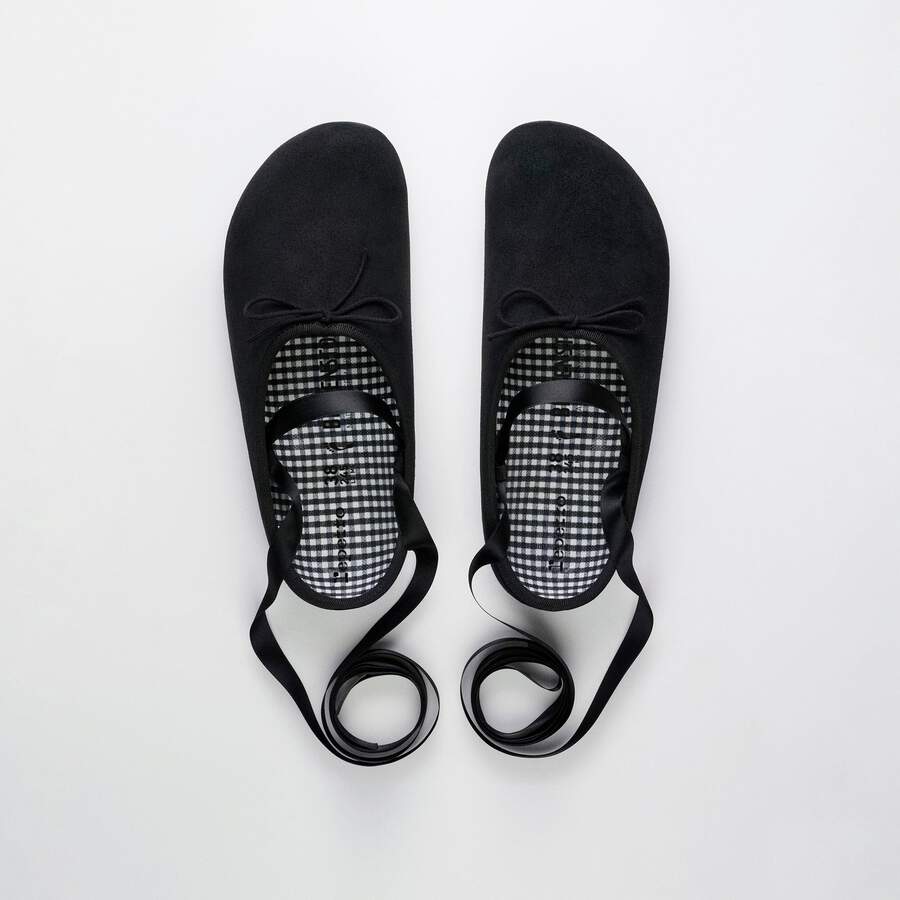 Repetto Opéra Suede Leather - Black