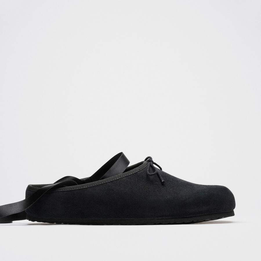 Repetto Opéra Suede Leather - Black