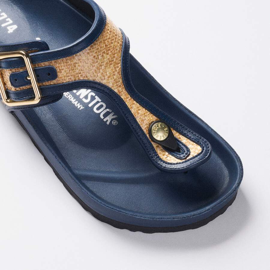 1774 Gizeh Raffia Synthetik - Midnight Navy
