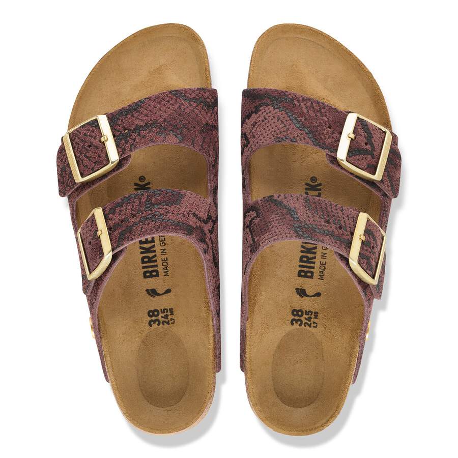 Arizona Suede Leather - Snake Pepper