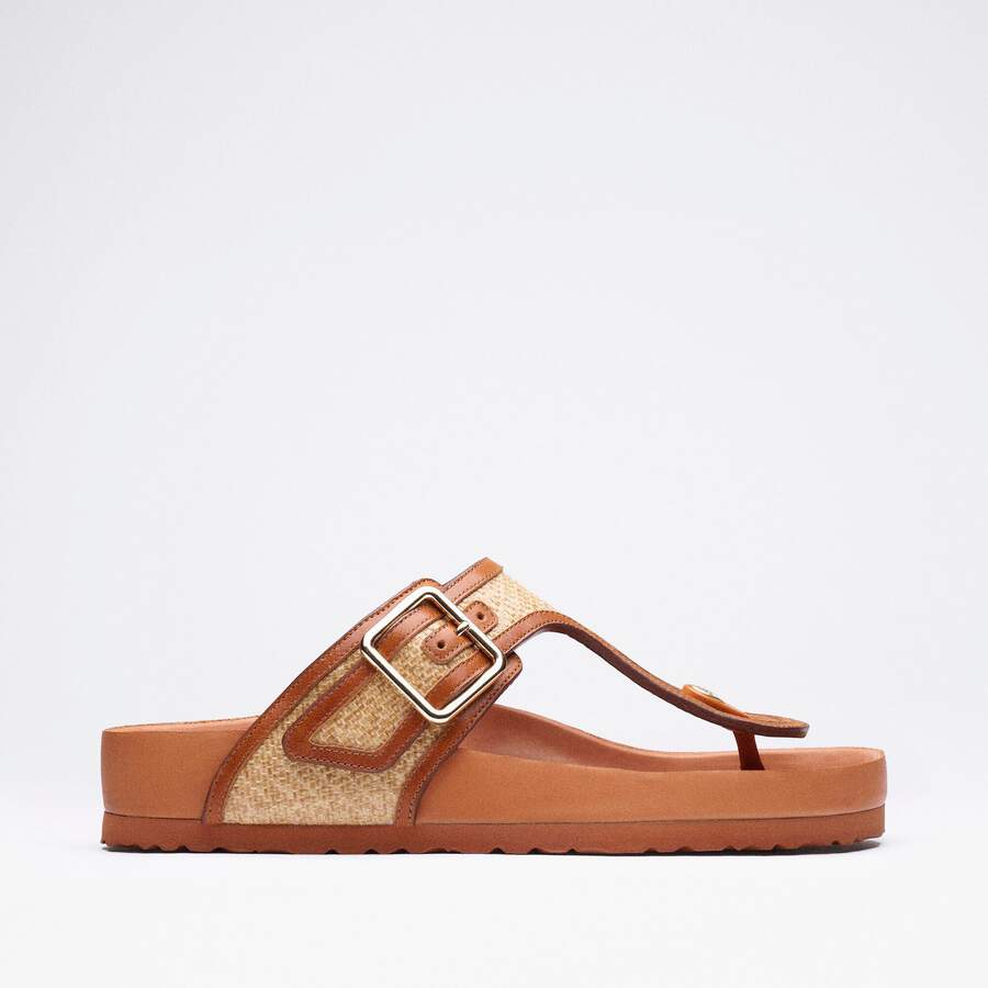 1774 Gizeh Raffia Synthetik - Ginger Brown