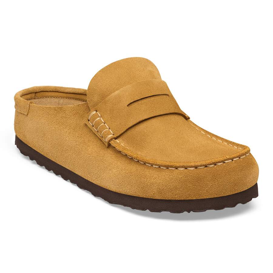 Naples Wrapped Suede Leather - Cork Brown