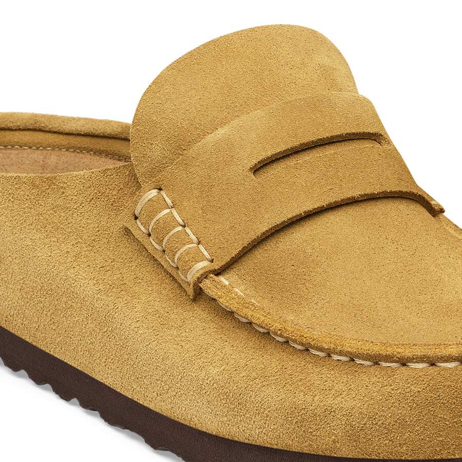 Naples Wrapped Suede Leather - Cork Brown