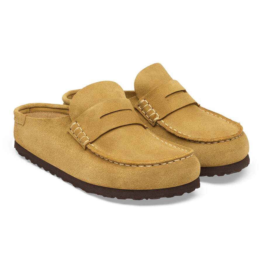 Naples Wrapped Suede Leather - Cork Brown