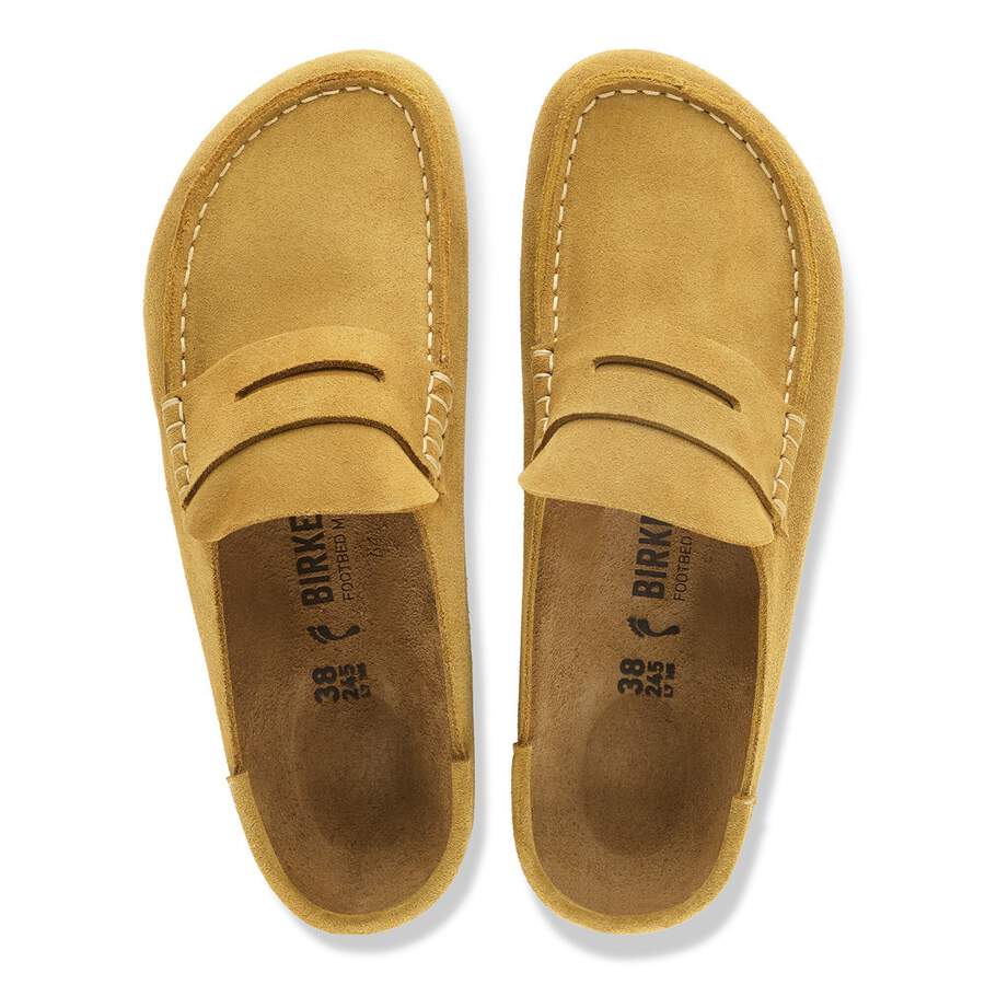 Naples Wrapped Suede Leather - Cork Brown