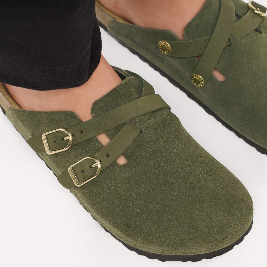 Blair Suede Leather - Thyme