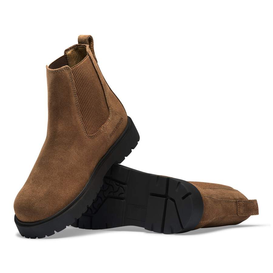 Highwood Slip On Mid Suede Leather - Dark Tea
