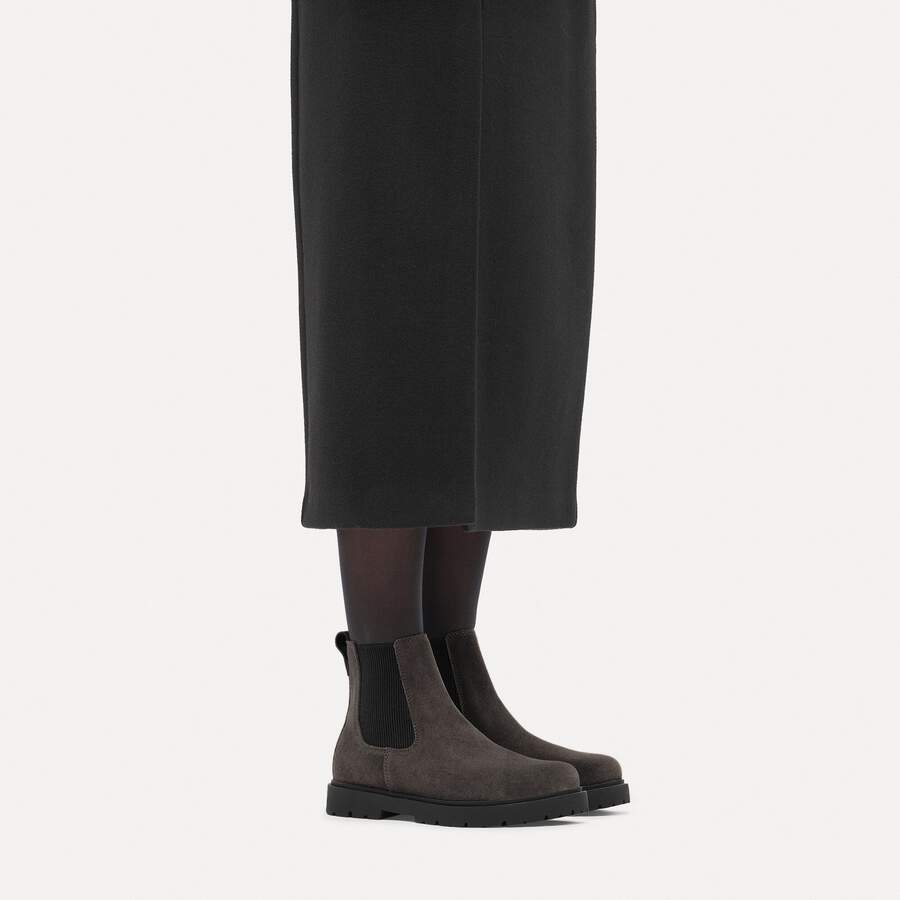 Highwood Slip On Mid Suede Leather - Velvet grey