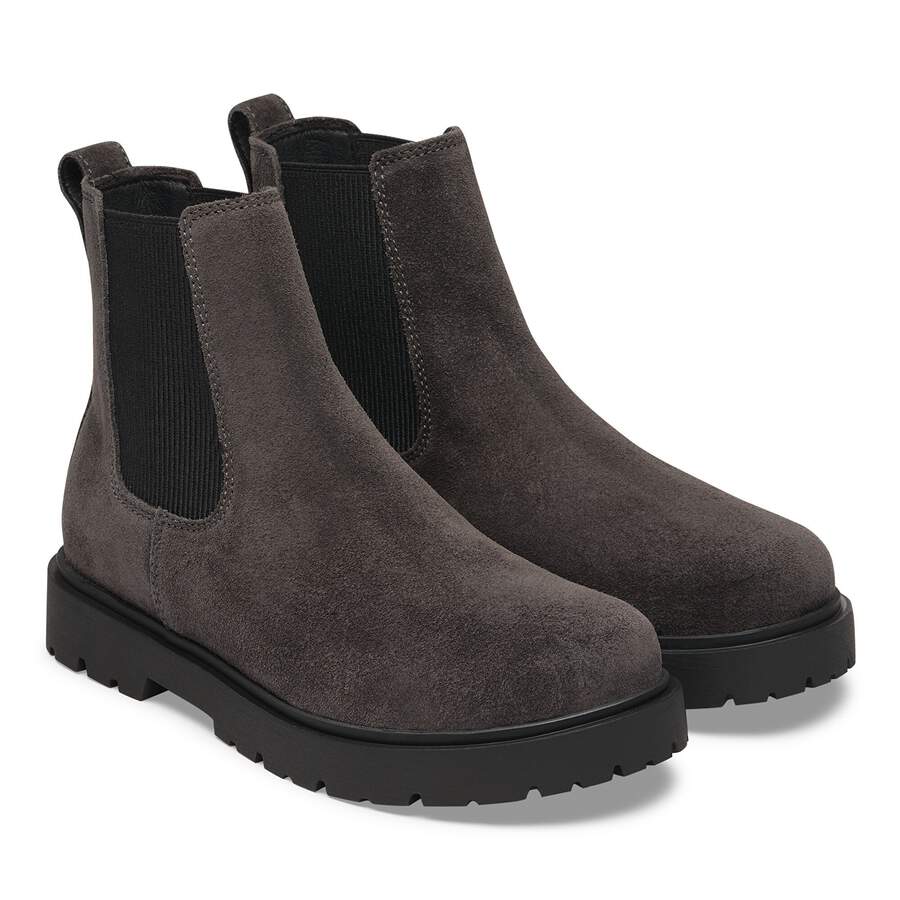 Highwood Slip On Mid Suede Leather - Velvet grey