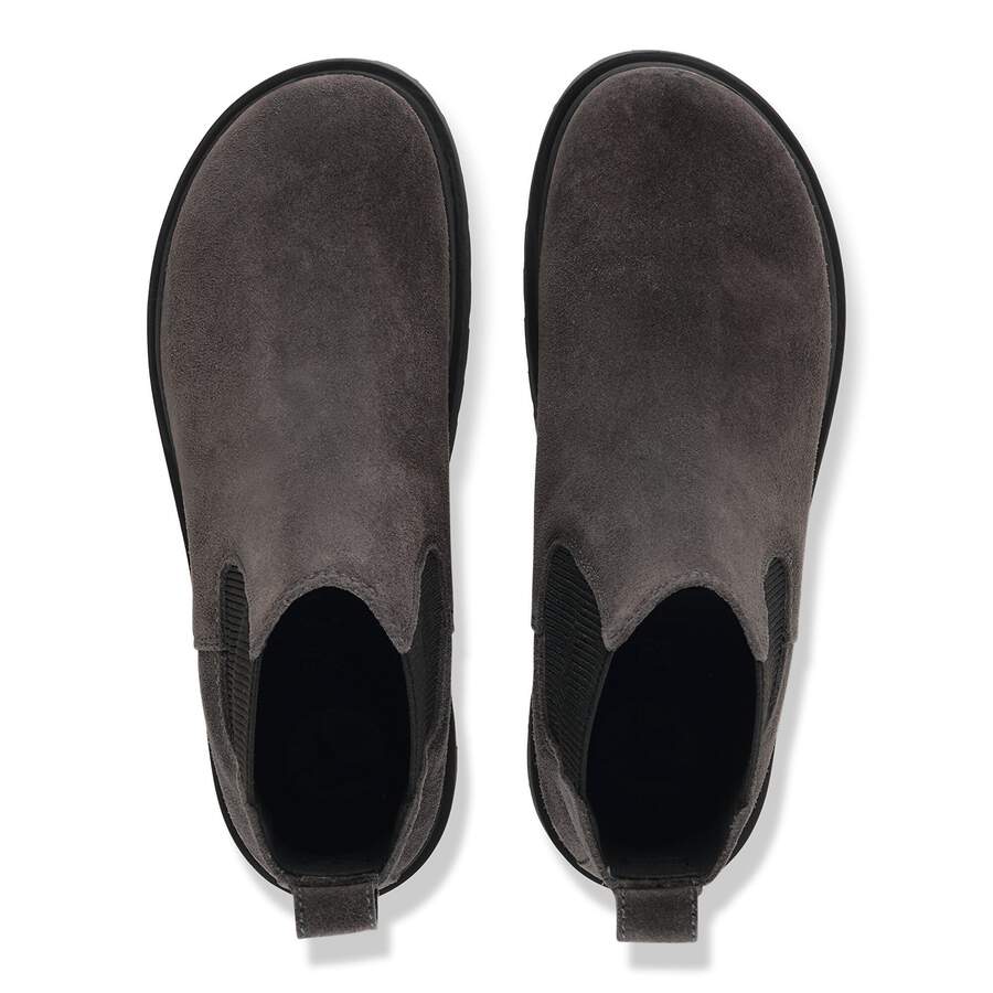 Highwood Slip On Mid Suede Leather - Velvet grey