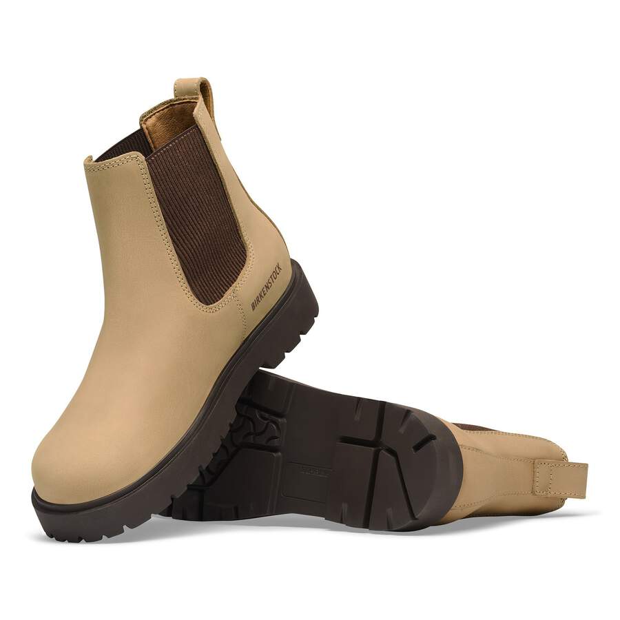 Highwood Slip On Mid Natural Leather Oiled - Tobacco Brown