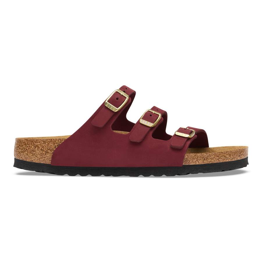 Florida Fresh Nubuck Leather - Zinfandel