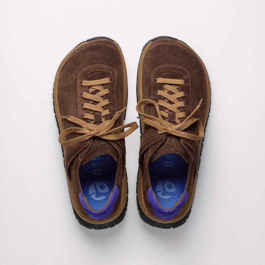 1774 Stroedt Leather Suede Leather - Marone
