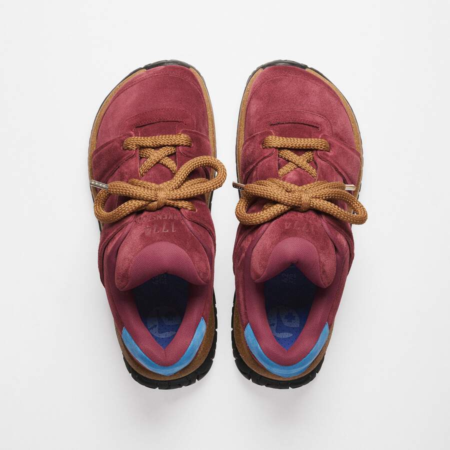 1774 Goerlitz Suede Suede Leather - Bordeaux