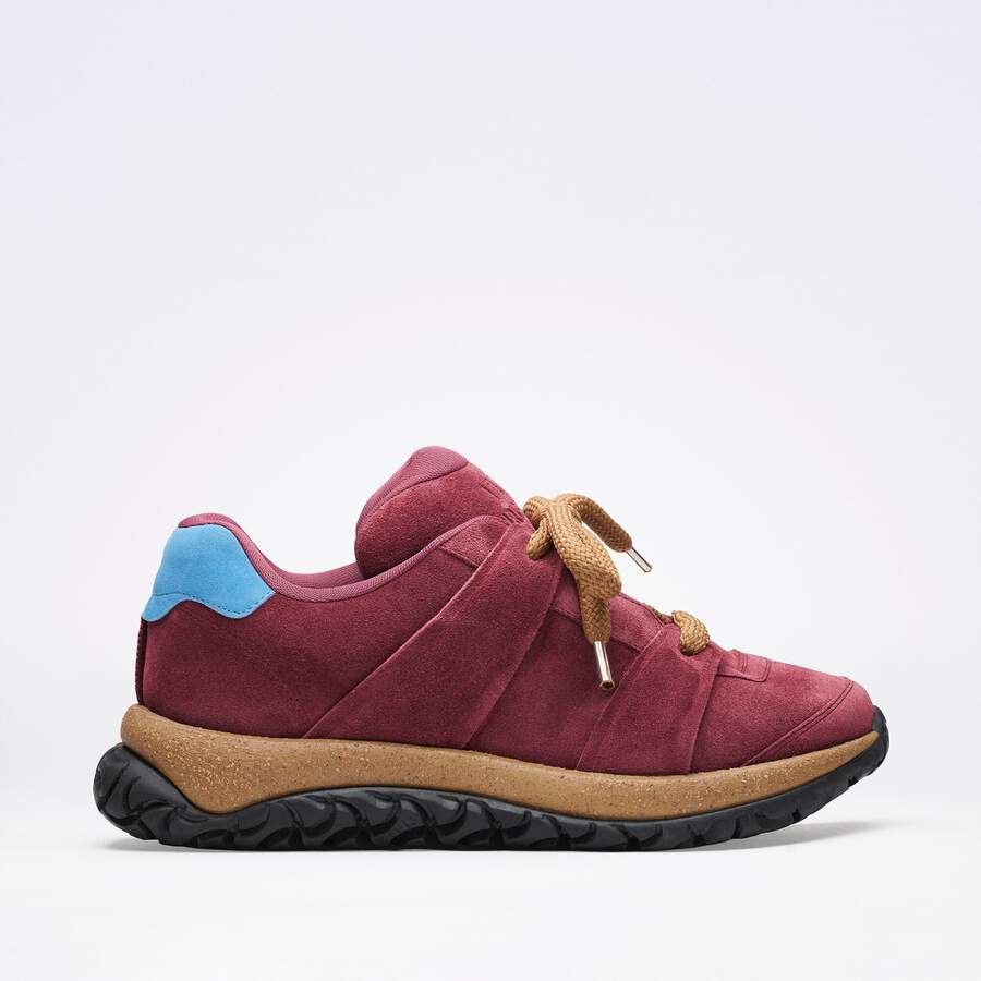 1774 Goerlitz Suede Suede Leather - Bordeaux