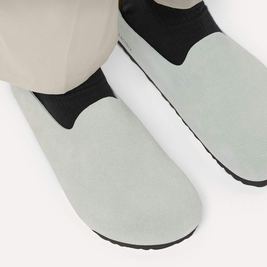 Amsterdam Wrapped Suede Leather - Pure Sage