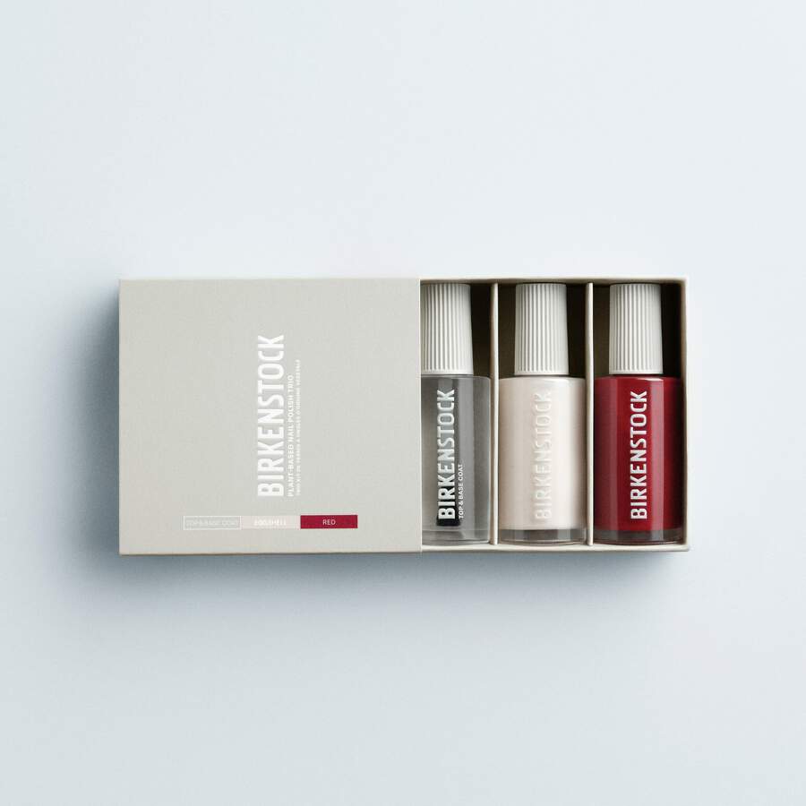 Plant-Based Nail Polish Trio  - Multi