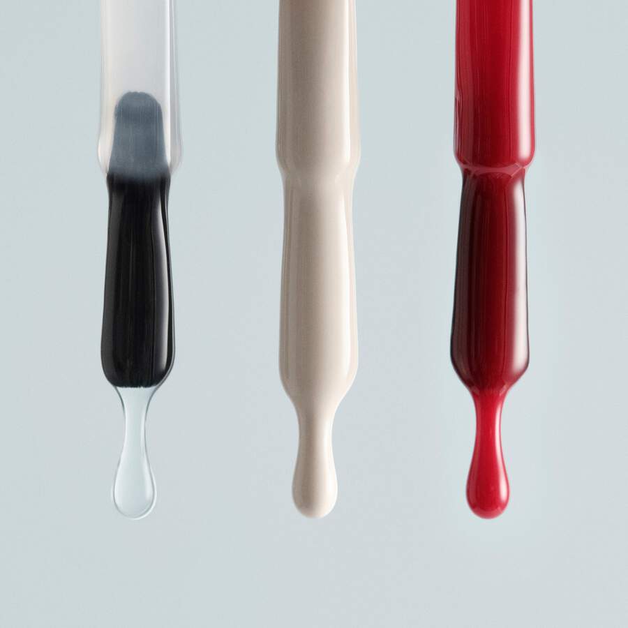 Plant-Based Nail Polish Trio  - Multi